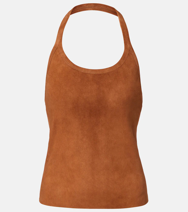  Stouls Stouls Cherry Suede Minidress 