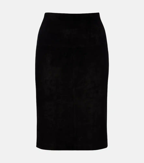 Stouls Stouls Gin Suede Midi Skirt 