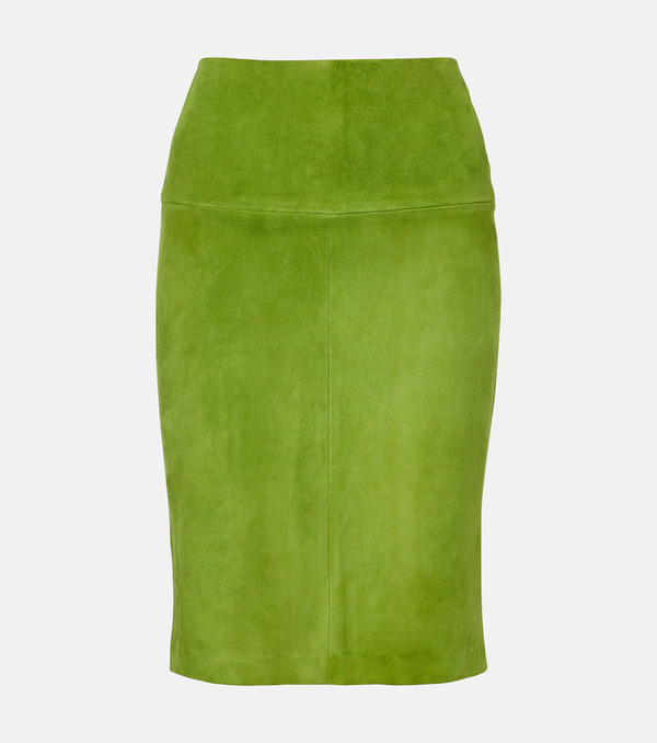  Stouls Stouls Gin Suede Midi Skirt 