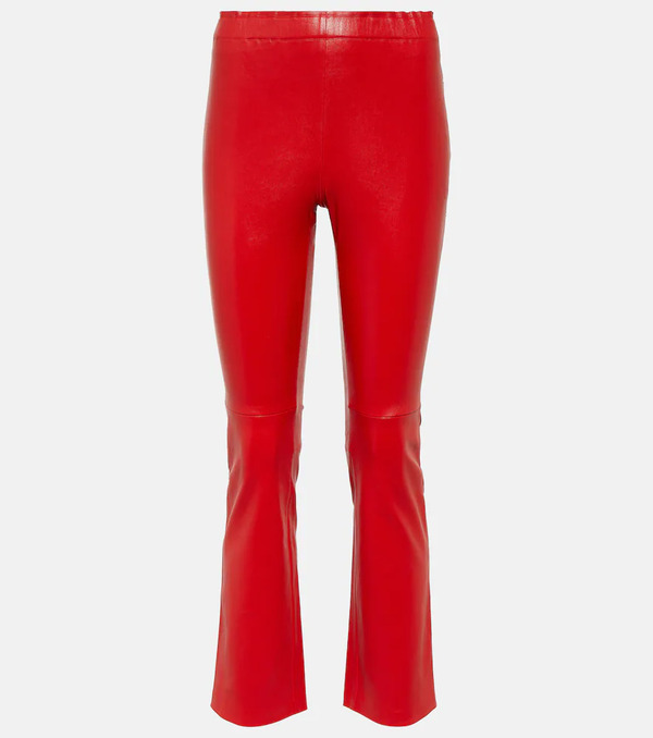  Stouls Stouls Leather Cropped Pants 