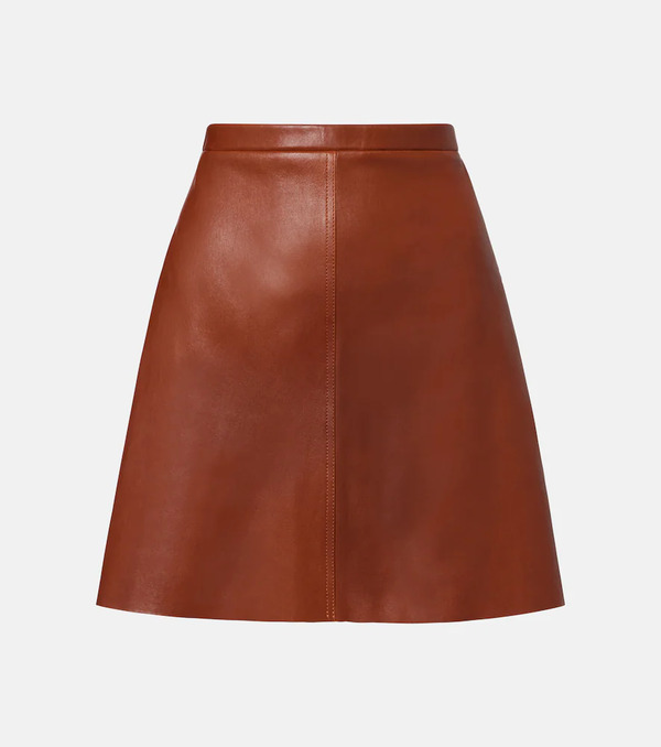  Stouls Stouls Lucie 22 Leather Miniskirt 