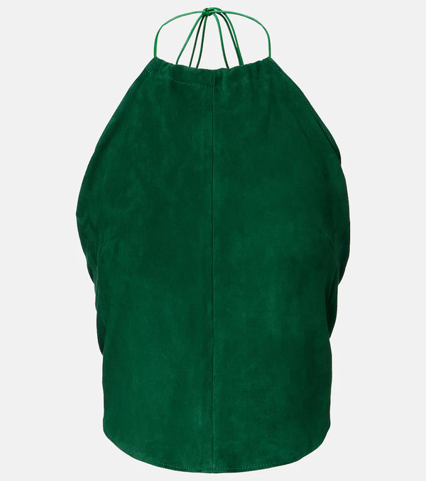  Stouls Stouls Rosie Halterneck Suede Top 