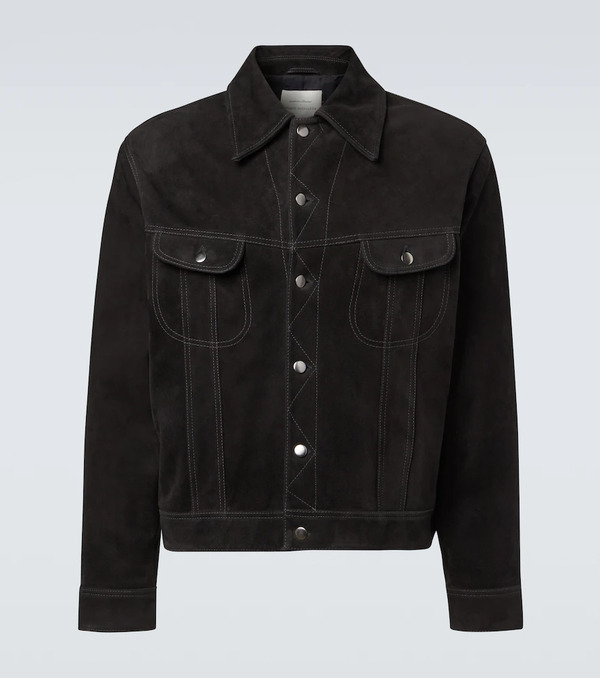  Studio Nicholson Studio Nicholson X Aaron Levine Boston Suede Jacket 