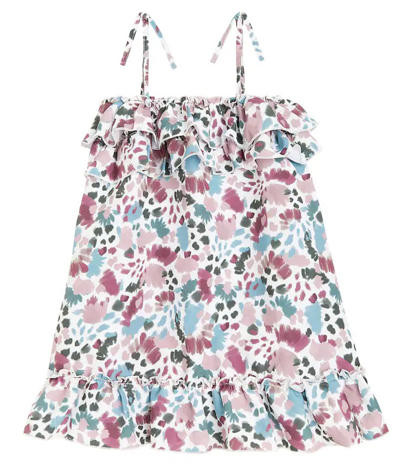  Suncracy Suncracy Amalfi Ruffled Printed Dress 
