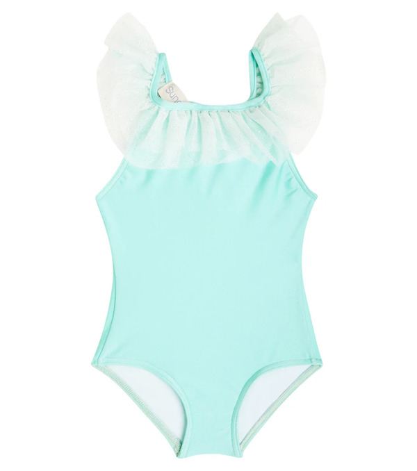  Suncracy Suncracy Baby Barcelona Tulle-trimmed Swimsuit 