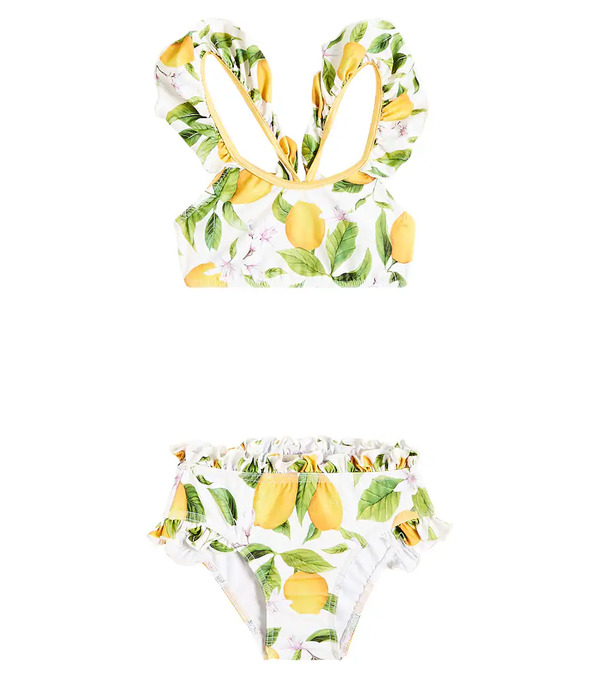  Suncracy Suncracy Palermo Printed Ruffled Bikini 
