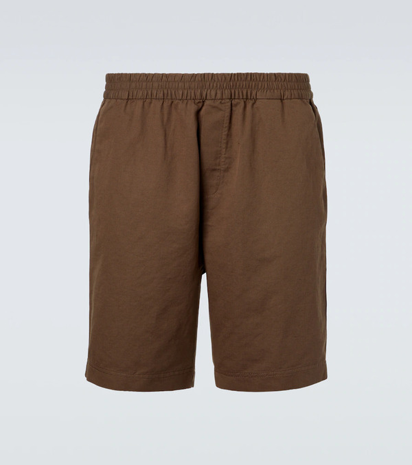  Sunspel Sunspel Cotton And Linen Shorts 