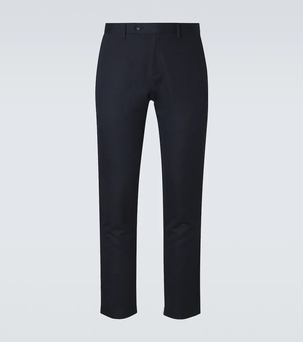  Sunspel Sunspel Cotton And Linen Straight Pants 