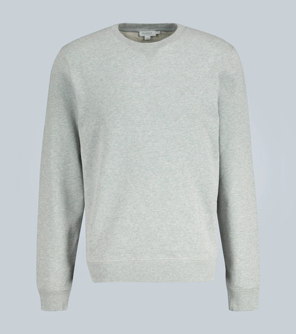  Sunspel Sunspel Cotton Loopback Sweatshirt 