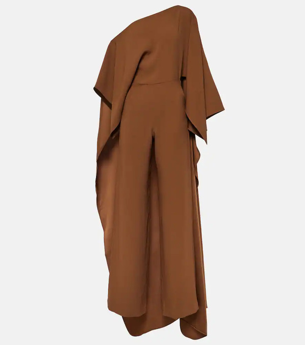  Taller Marmo Taller Marmo Jerry Draped Wide-leg Jumpsuit 