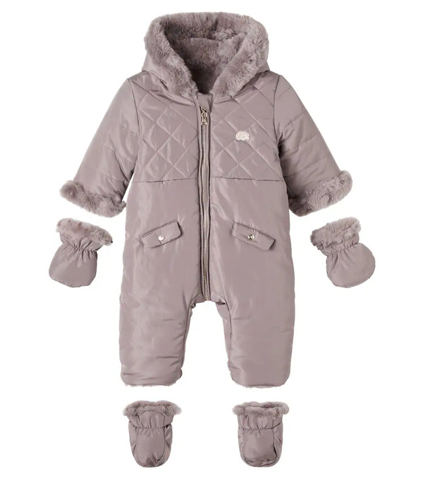  Tartine Et Chocolat Tartine Et Chocolat Baby Paneled Onesie 