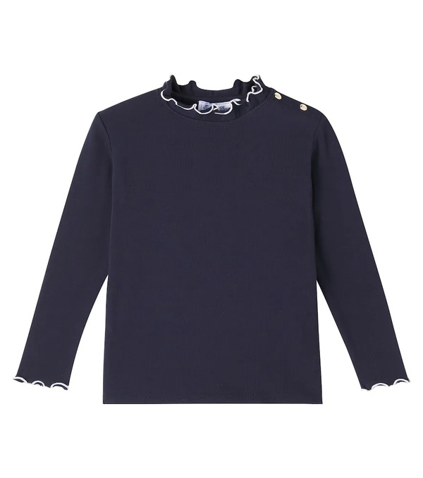  Tartine Et Chocolat Tartine Et Chocolat Cotton-blend Jersey Top 