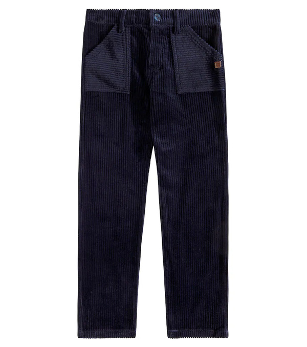  Tartine Et Chocolat Tartine Et Chocolat Cotton Straight Pants 