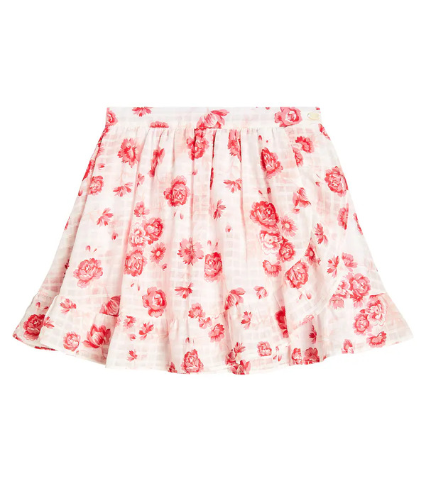  Tartine Et Chocolat Tartine Et Chocolat Floral Cotton Skirt 