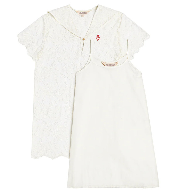  The Animals Observatory The Animals Observatory Ladybird Cotton Dress 