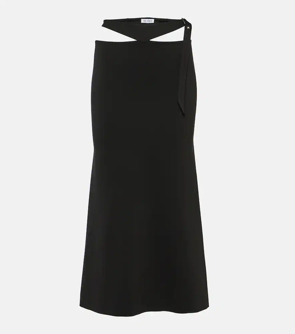  The Attico The Attico Cutout Midi Skirt 