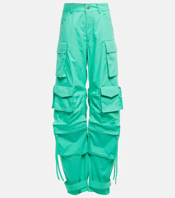  The Attico The Attico Fern Cotton Canvas Cargo Pants 