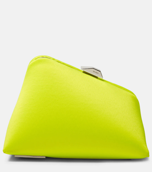  The Attico The Attico Midnight Satin Clutch 