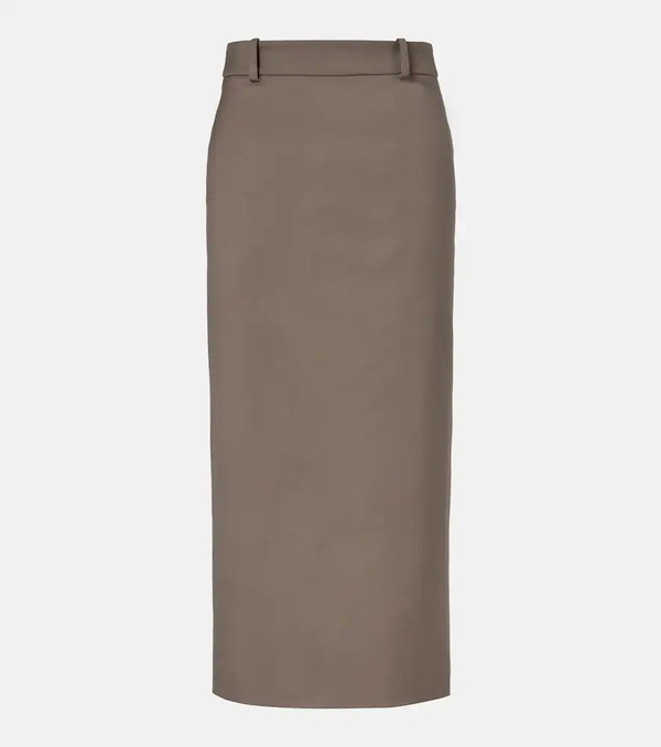  The Frankie Shop The Frankie Shop Alrose Midi Skirt 