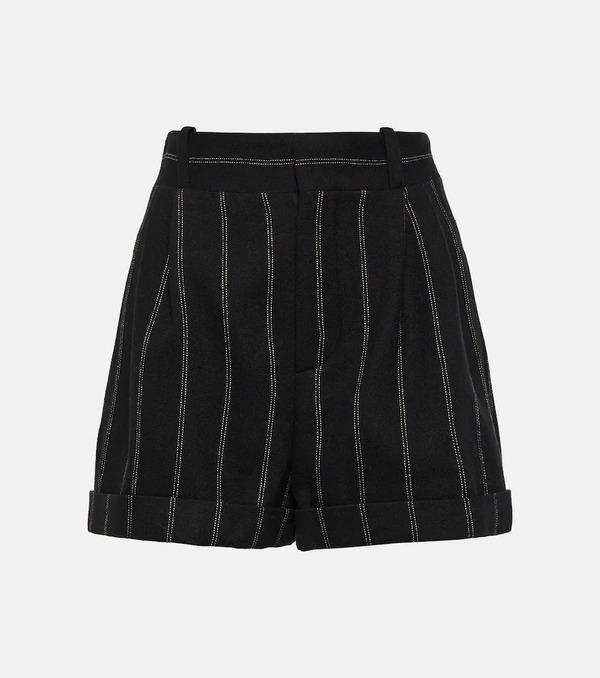  The Mannei The Mannei Kudebi Pinstripe Wool Shorts 