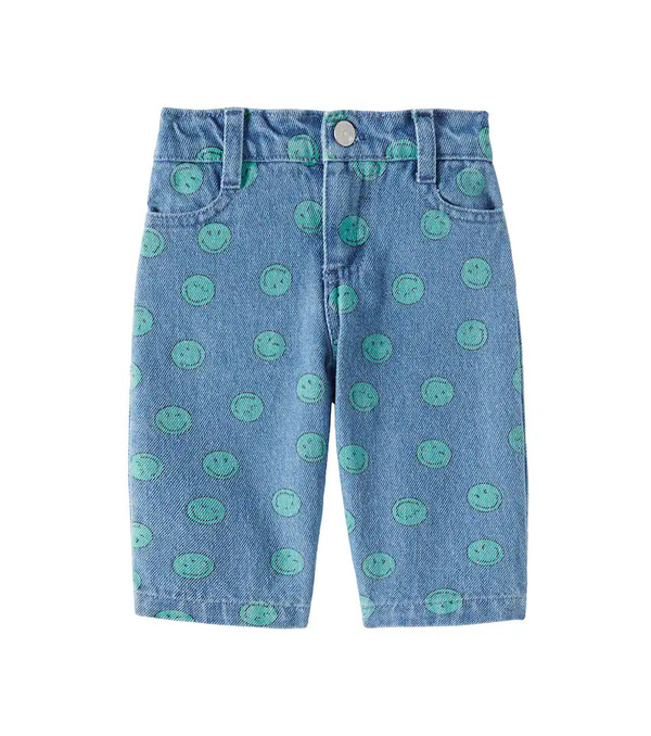 The New Society The New Society Baby Smiley Printed Jeans 