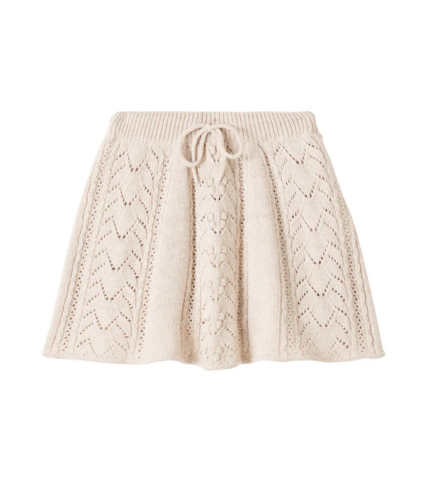  The New Society The New Society Lila Open-knit Skirt 