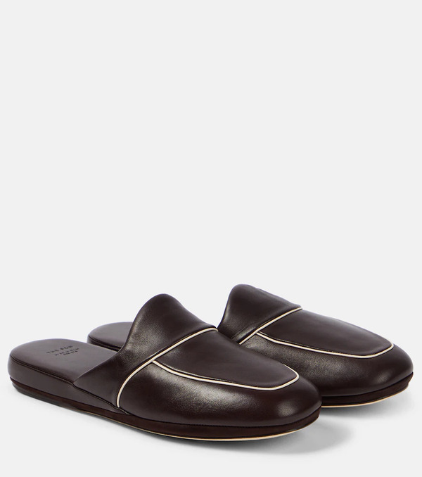  The Row The Row Beck Leather Mules 