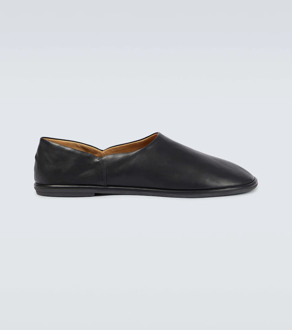  The Row The Row Canal Slip-on Leather Shoes 