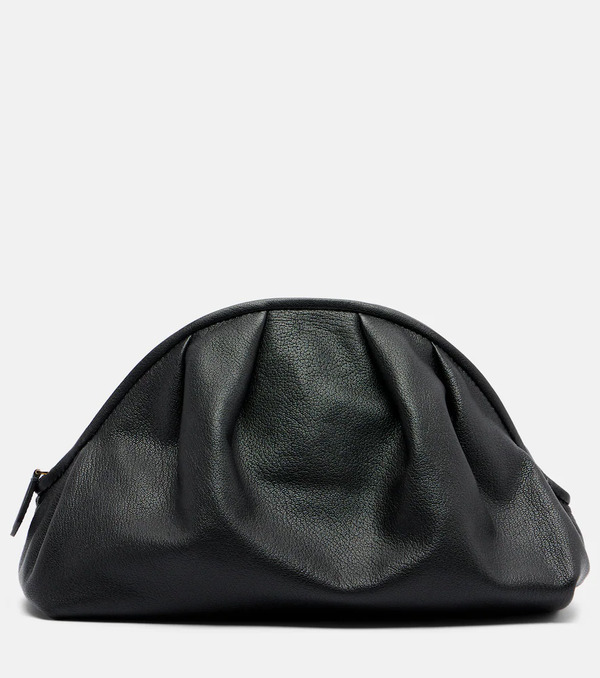  The Row The Row Charlotte Small Leather Clutch 