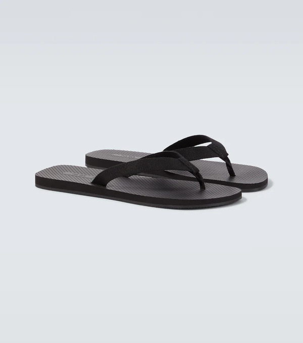  The Row The Row Dune Grosgrain Thong Sandals 