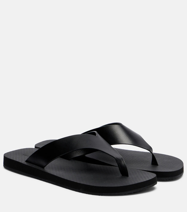  The Row The Row Dune Leather Thong Sandals 