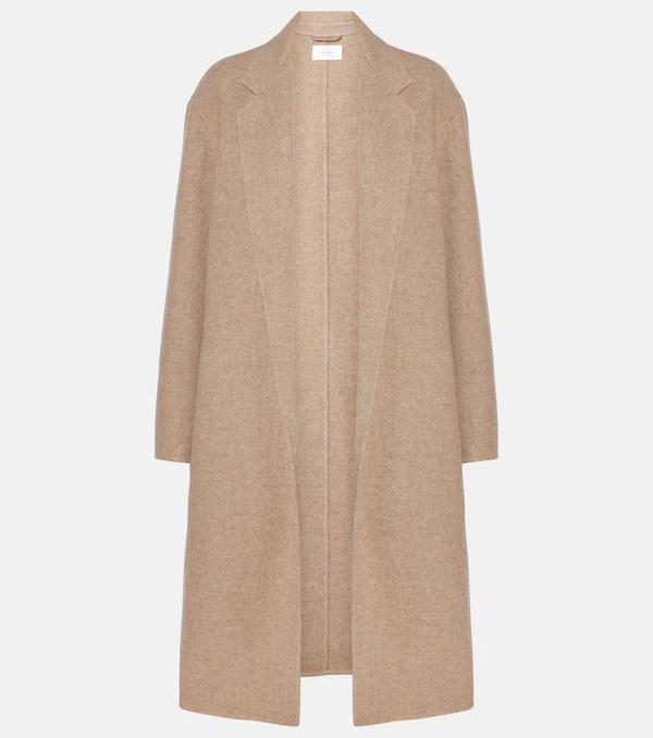  The Row The Row Fedra Cashmere And Cotton Coat 