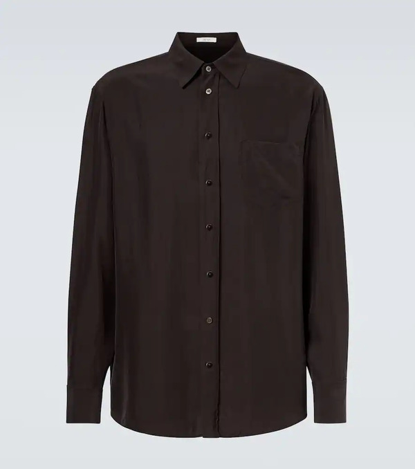  The Row The Row Fiska Silk Shirt 