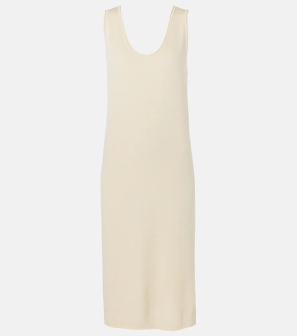  The Row The Row Garfield Silk Midi Dress 
