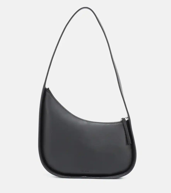  The Row The Row Half Moon Leather Shoulder Bag 