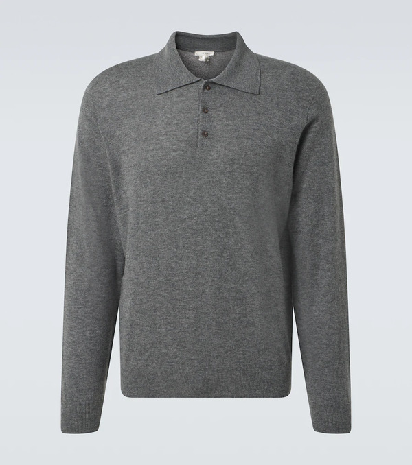  The Row The Row Judi Cashmere Polo Sweater 