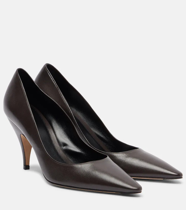  The Row The Row Liisa 80 Leather Pumps 