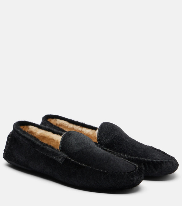  The Row The Row Lucca Calf Hair Loafers 