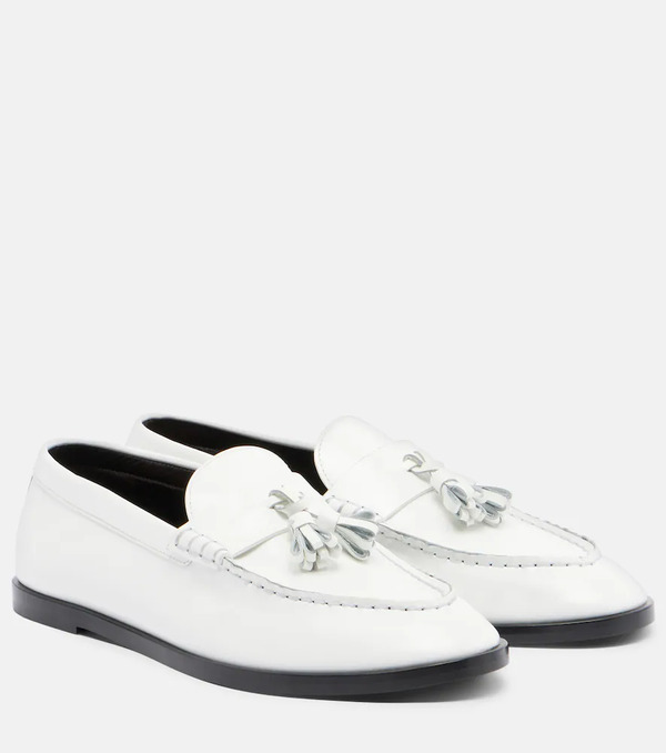  The Row The Row Mens Leather Loafers 