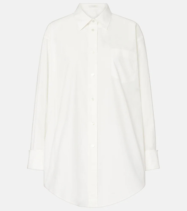  The Row The Row Ment Cotton Poplin Shirt 