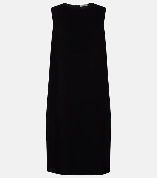  The Row The Row Mirna Crãªpe Midi Dress 