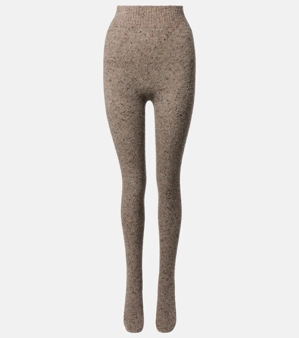  The Row The Row Mumu Cashmere Tweed Tights 