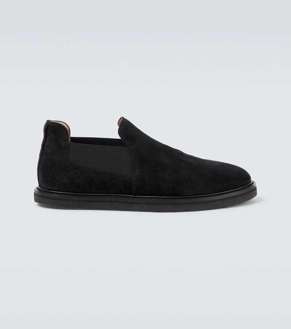  The Row The Row Parker Suede Slip-on Shoes 