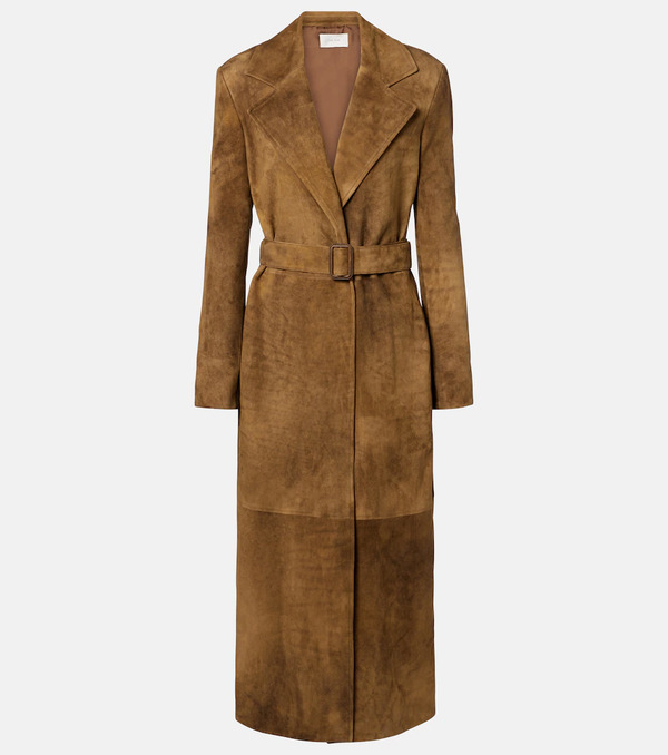  The Row The Row Raisa Suede Coat 