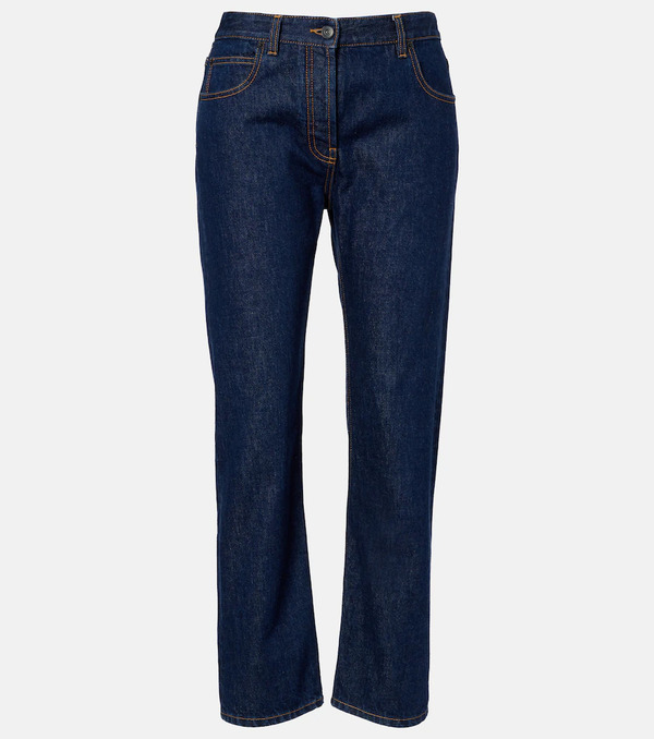  The Row The Row Riaco Mid-rise Straight Jeans 