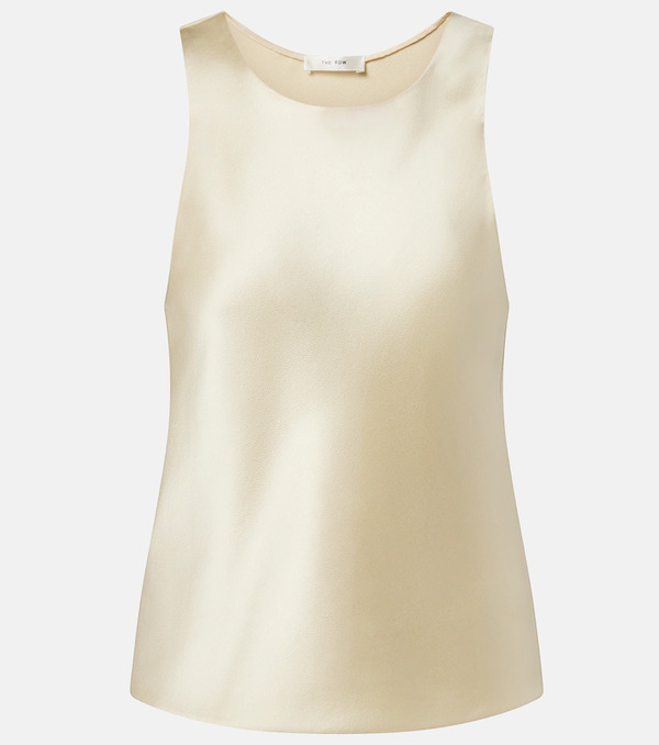  The Row The Row Silk Satin Top 