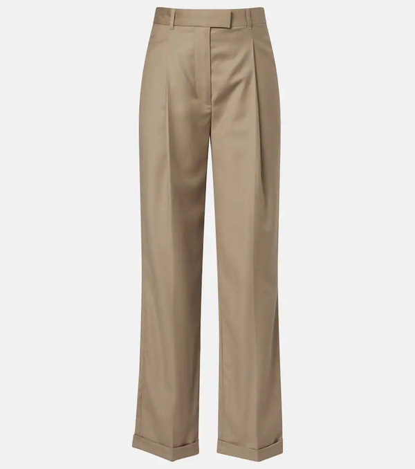  The Row The Row Sorina High-rise Virgin Wool Pants 