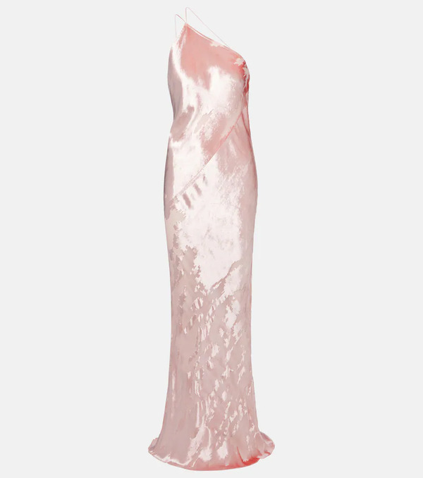  The Sei The Sei Asymmetric Velvet Gown 