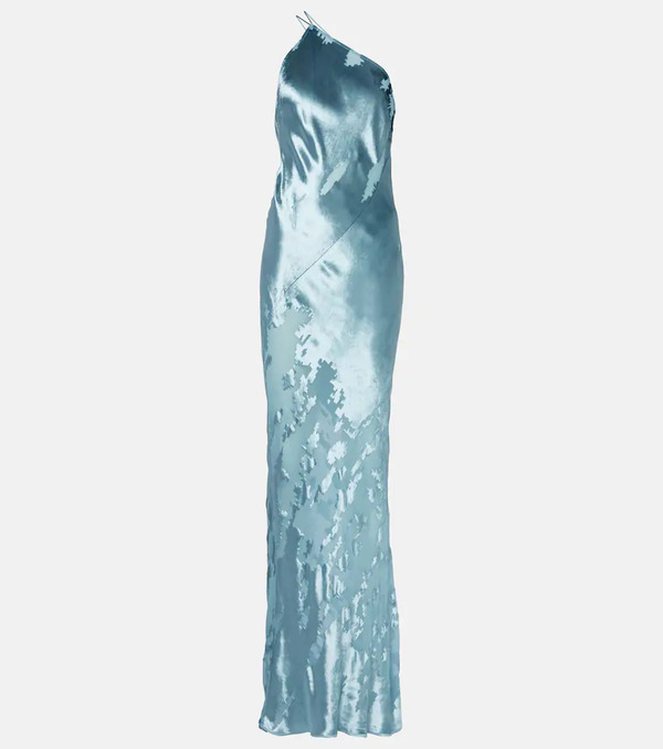  The Sei The Sei Asymmetric Velvet Gown 