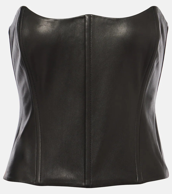 The Sei The Sei Leather Bustier 